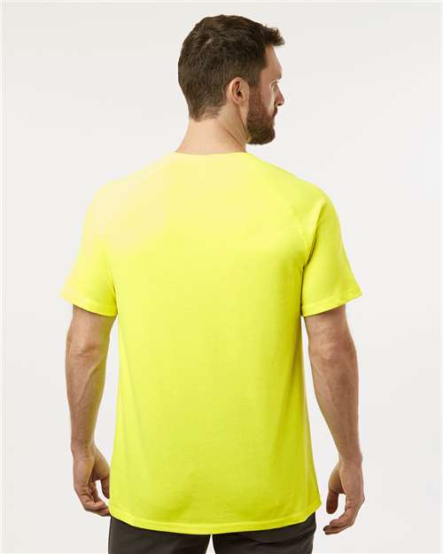 Men's Performance Cooling T-Shirt - OnModelBack - B63030409 - Bright Yellow