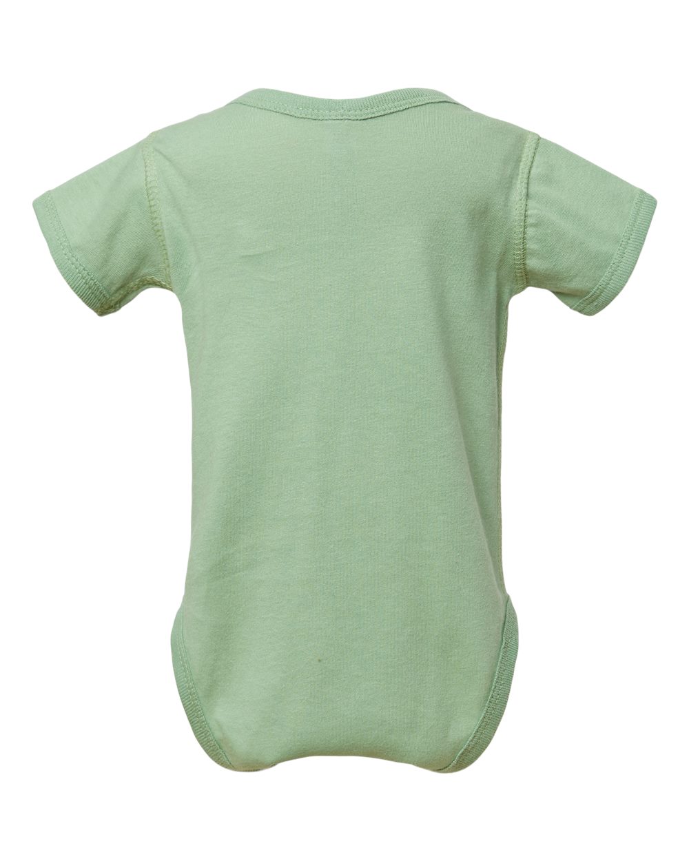 Infant Fine Jersey Bodysuit - Back - B33438191 - Sage