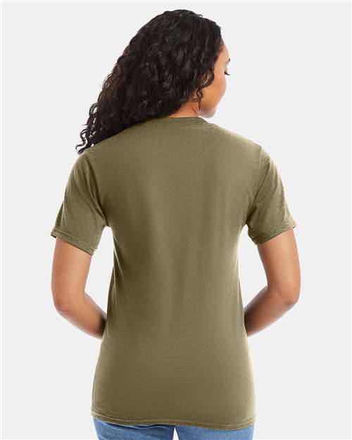 Unisex Beefy-T® T-Shirt - OnModelBack - B01500753 - Oregano