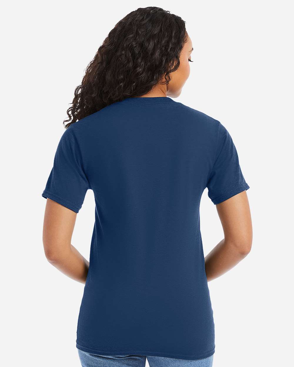Beefy-T® T-Shirt - OnModelBack - B01500803 - Regal Navy