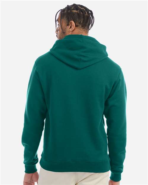Unisex Powerblend® Hooded Sweatshirt - OnModelBack - B22884238 - Emerald Green