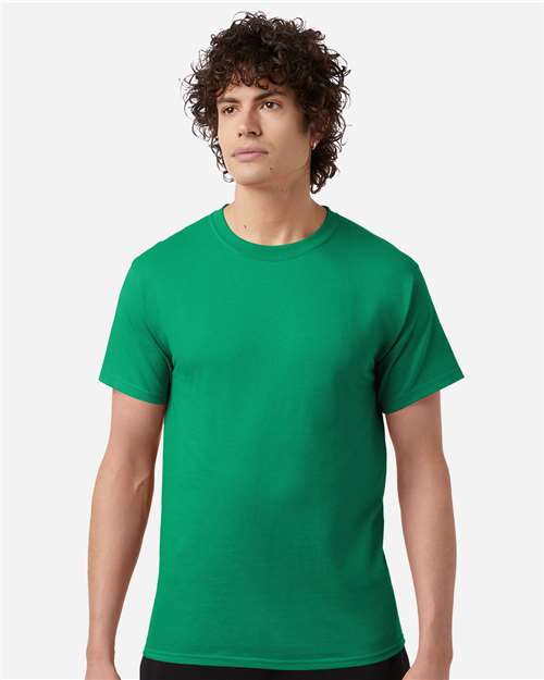Unisex Classic T-Shirt - OnModelFront - B00784613 - Kelly Green