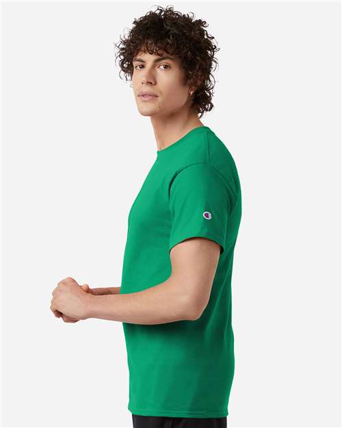 Unisex Classic T-Shirt - OnModelSide - B00784613 - Kelly Green