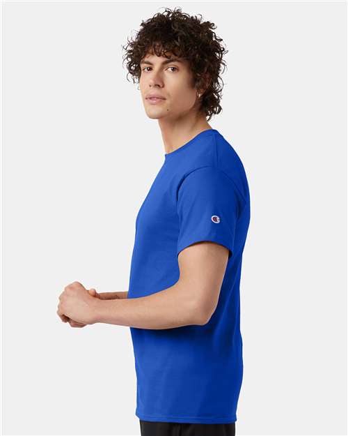 Unisex Classic T-Shirt - OnModelSide - B00784763 - Athletic Royal