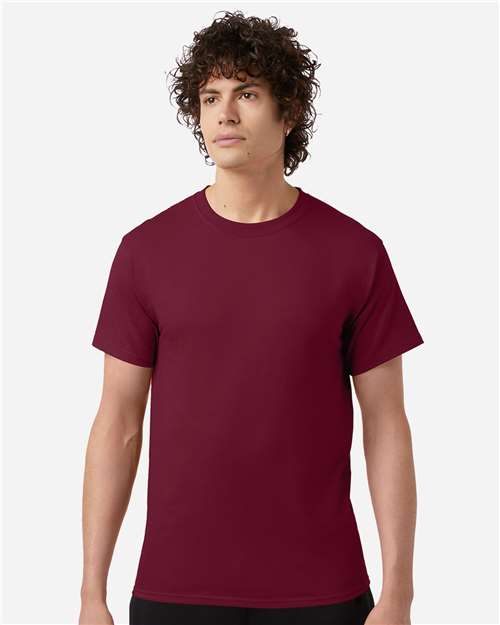 Unisex Classic T-Shirt - OnModelFront - B00784523 - Cardinal
