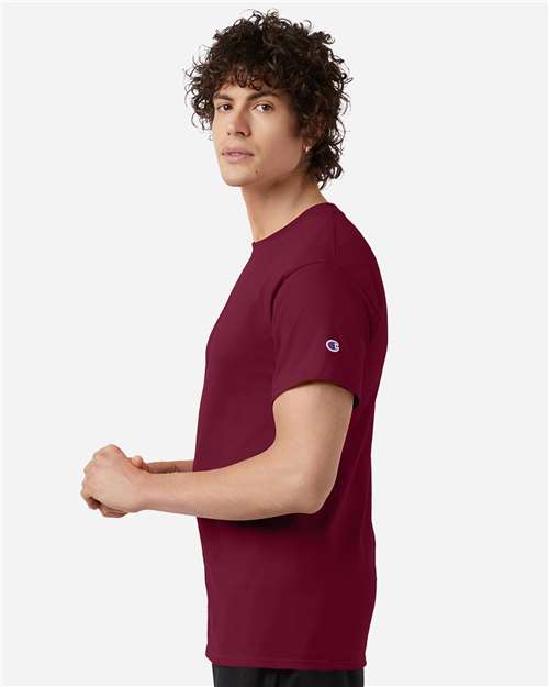 Unisex Classic T-Shirt - OnModelSide - B00784523 - Cardinal