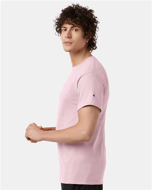 Unisex Classic T-Shirt - OnModelSide - B00784323 - Pink Candy