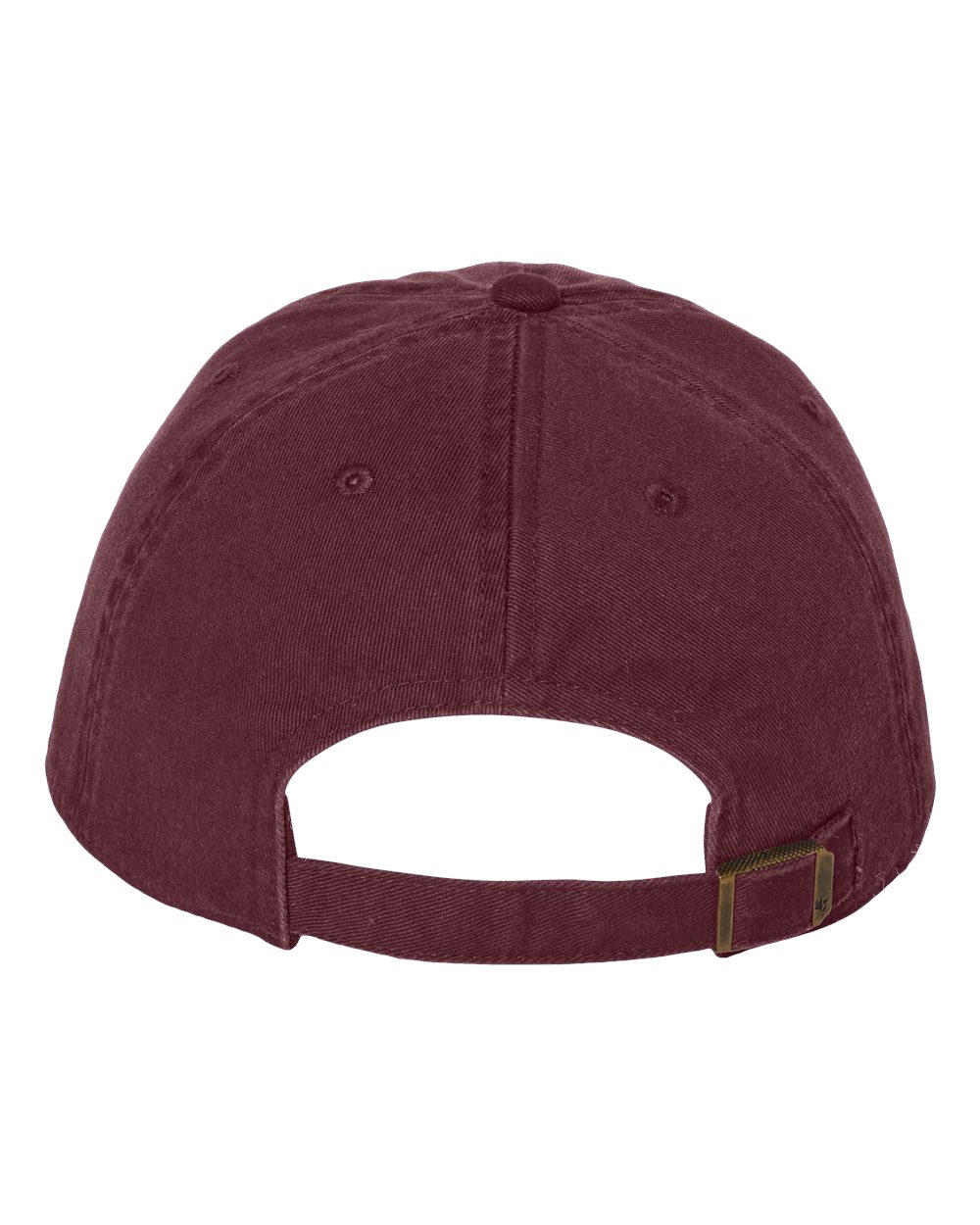 Clean Up Cap - Back - B49695530 - Dark Maroon