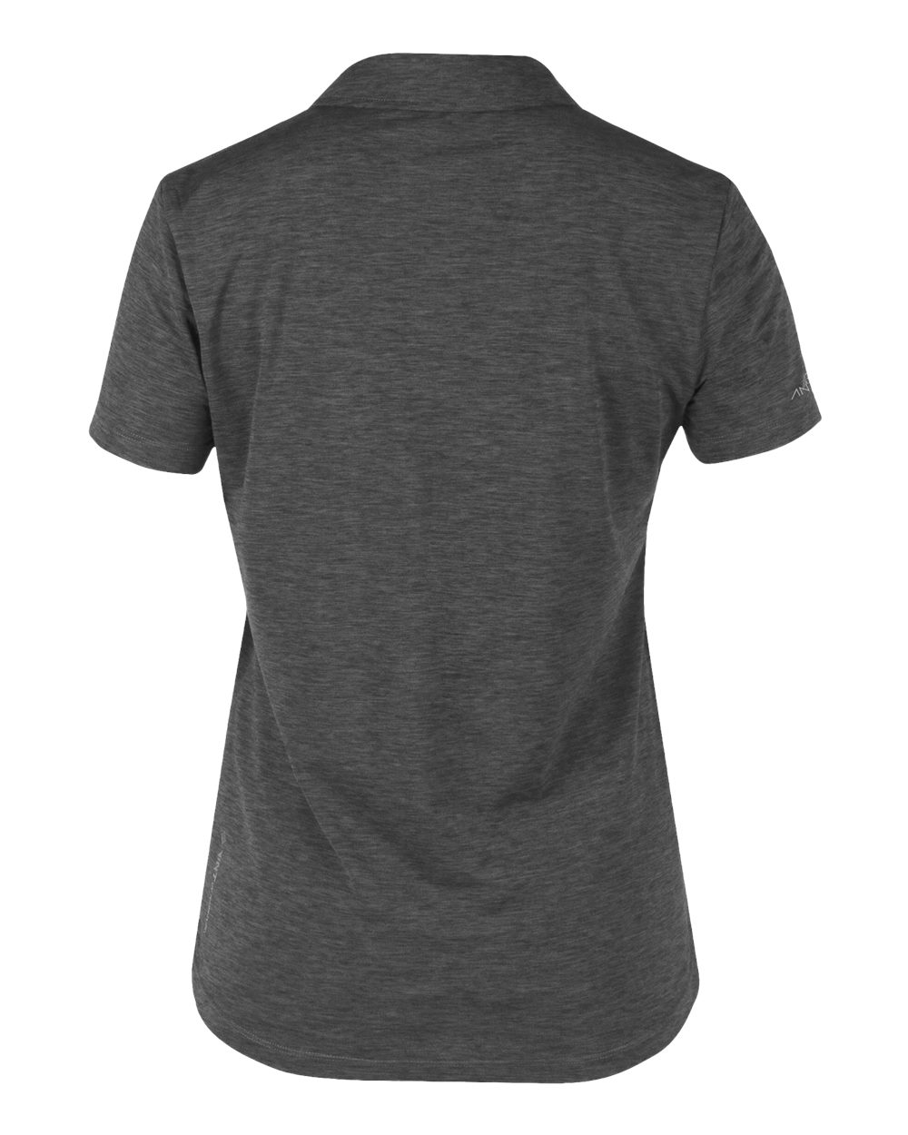 Women's Breeze Tech Polo - Back - B00333582 - Charcoal Heathered