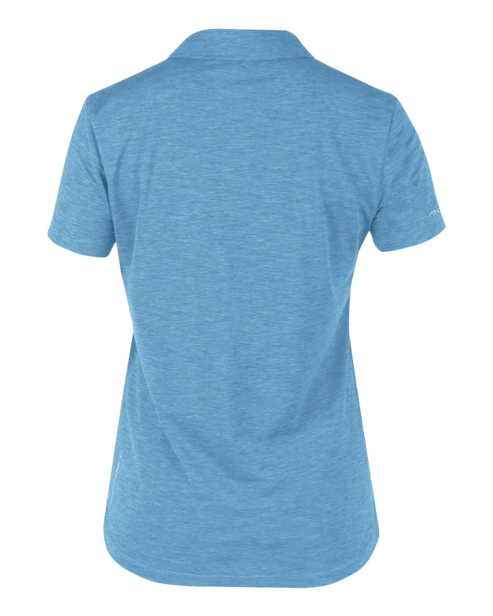 Women's Breeze Tech Polo - Back - B00333682 - Bahama Heathered