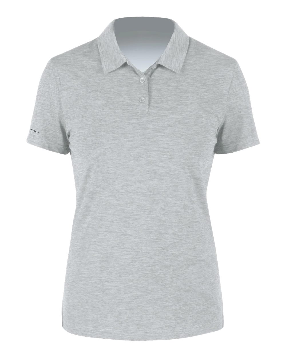 Women's Breeze Tech Polo - Front - B00333092 - Alloy Heathered