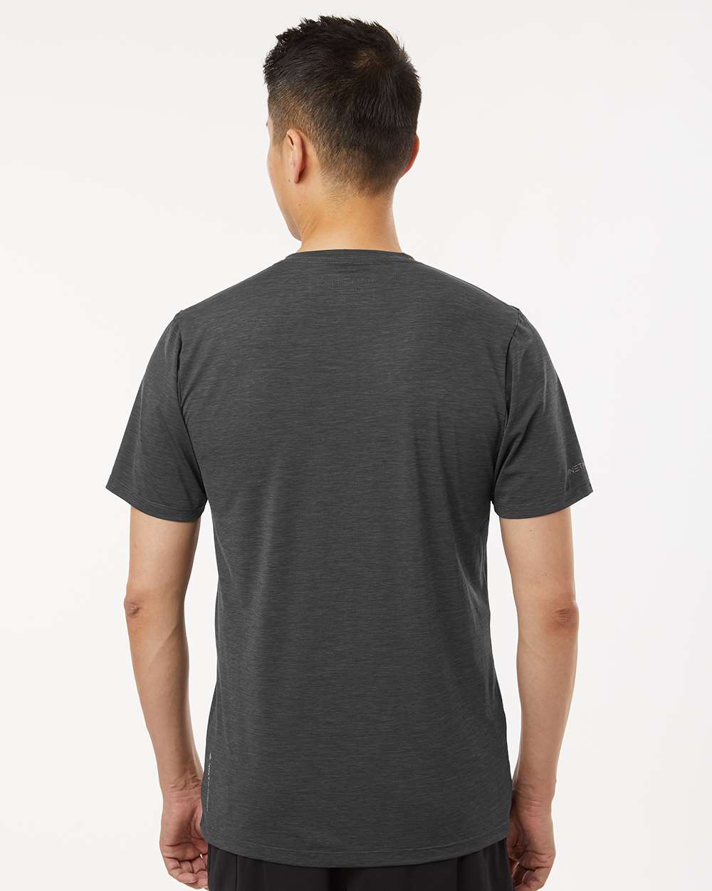 Men's Low Pro Tech T-Shirt - OnModelBack - B00733583 - Charcoal Heathered