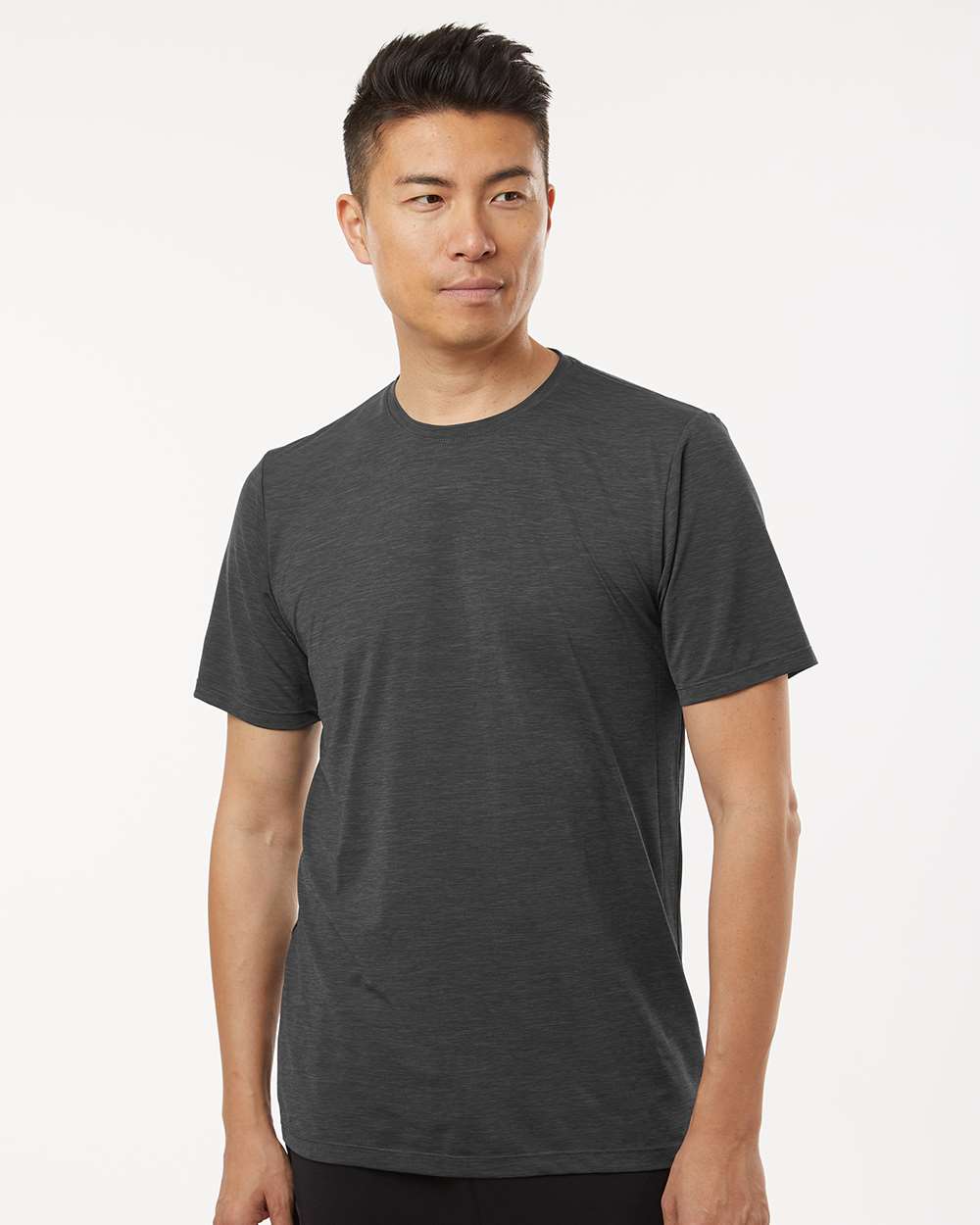 Men's Low Pro Tech T-Shirt - OnModelFront - B00733583 - Charcoal Heathered