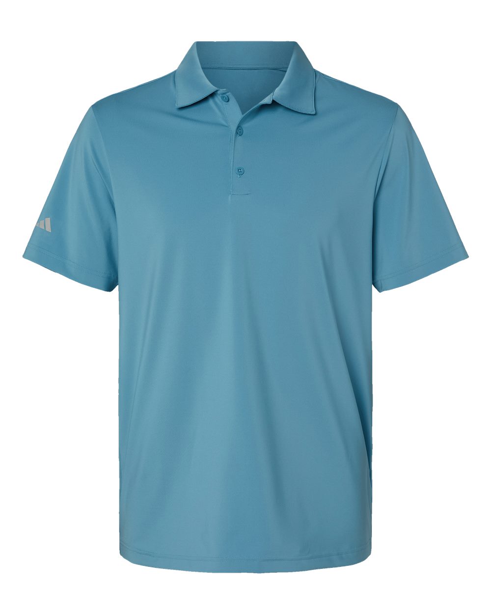 Men's Ultimate Solid Polo - Front - B05653252 - Hazy Blue