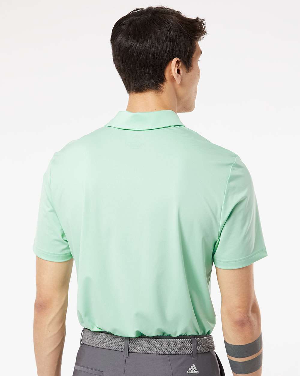 Men's Ultimate Solid Polo - OnModelBack - B05653172 - Clear Mint
