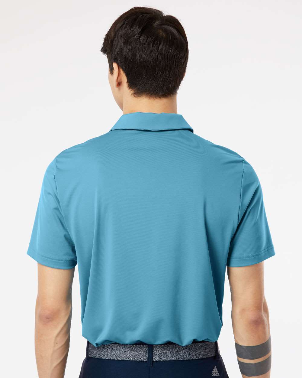 Men's Ultimate Solid Polo - OnModelBack - B05653252 - Hazy Blue