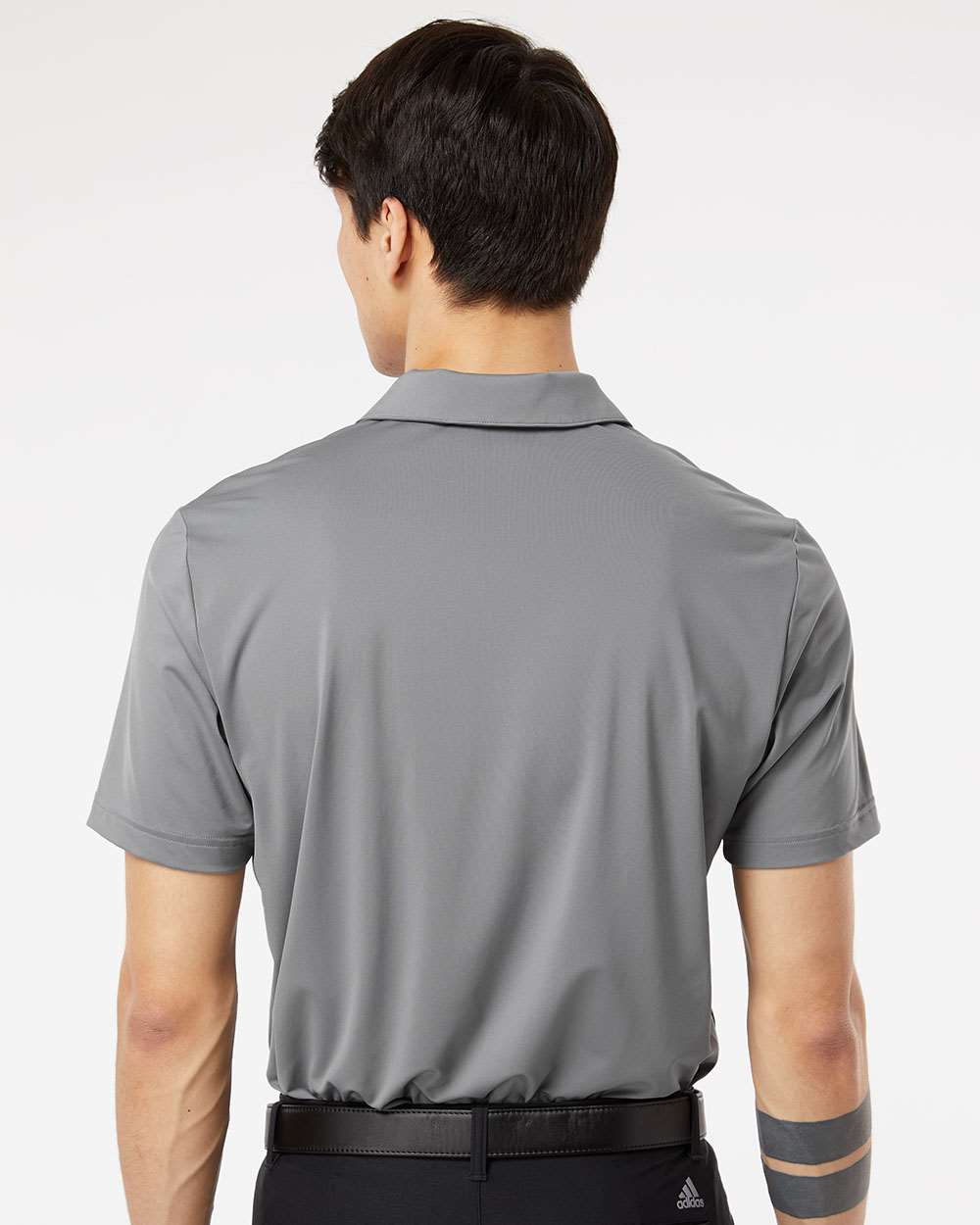 Men's Ultimate Solid Polo - OnModelBack - B05653352 - Grey Three