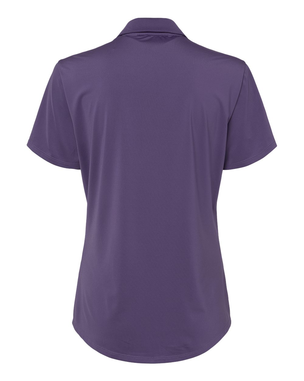 Women's Ultimate Solid Polo - Back - B05753672 - Tech Purple