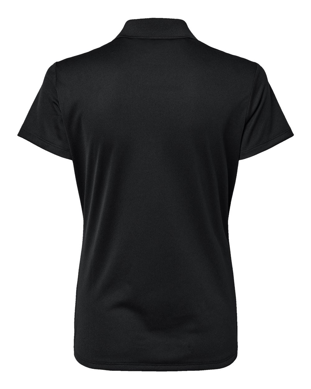 Women's Basic Sport Polo - Back - B08053503 - Black