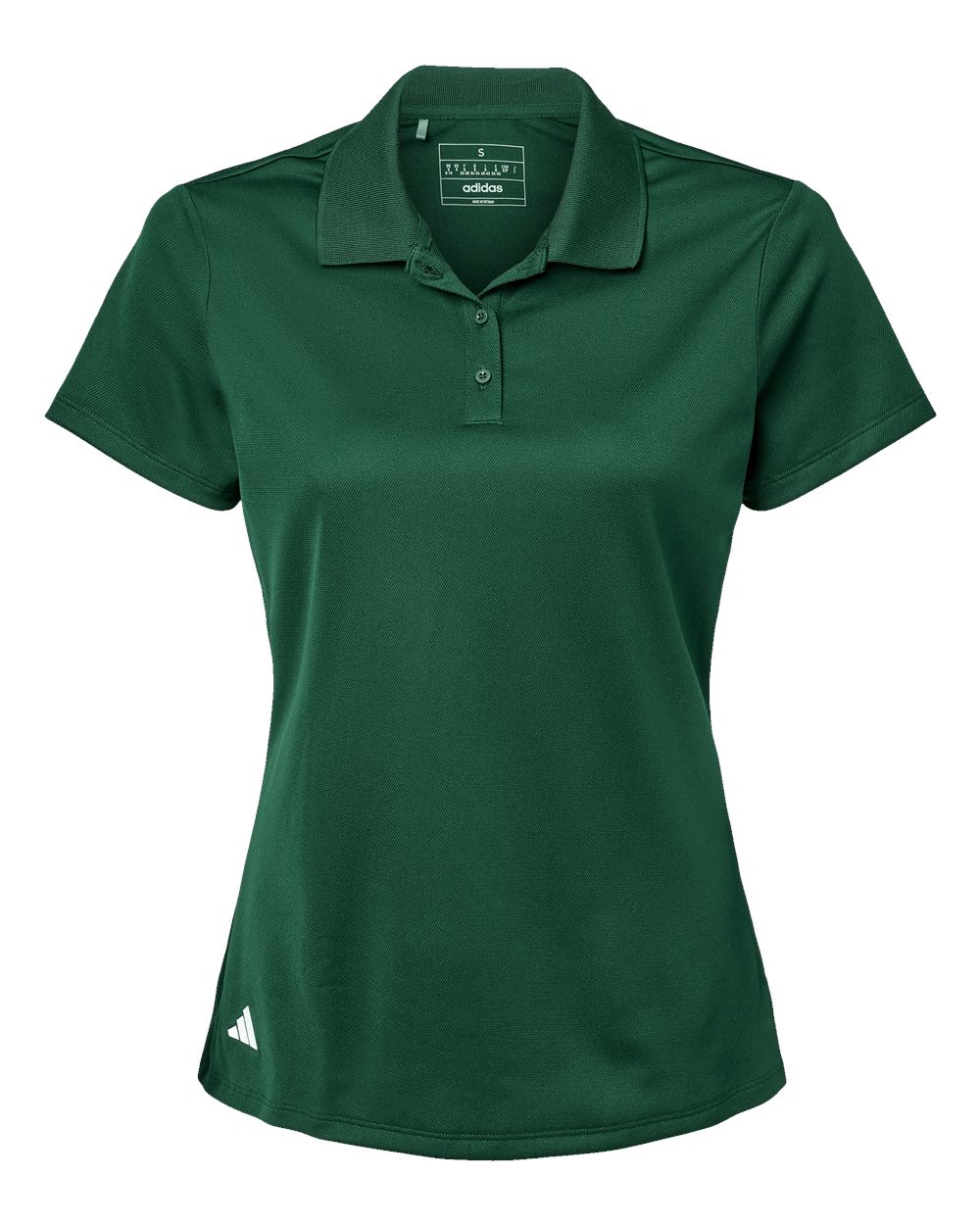 Women's Basic Sport Polo - Front - B08053542 - Collegiate Green