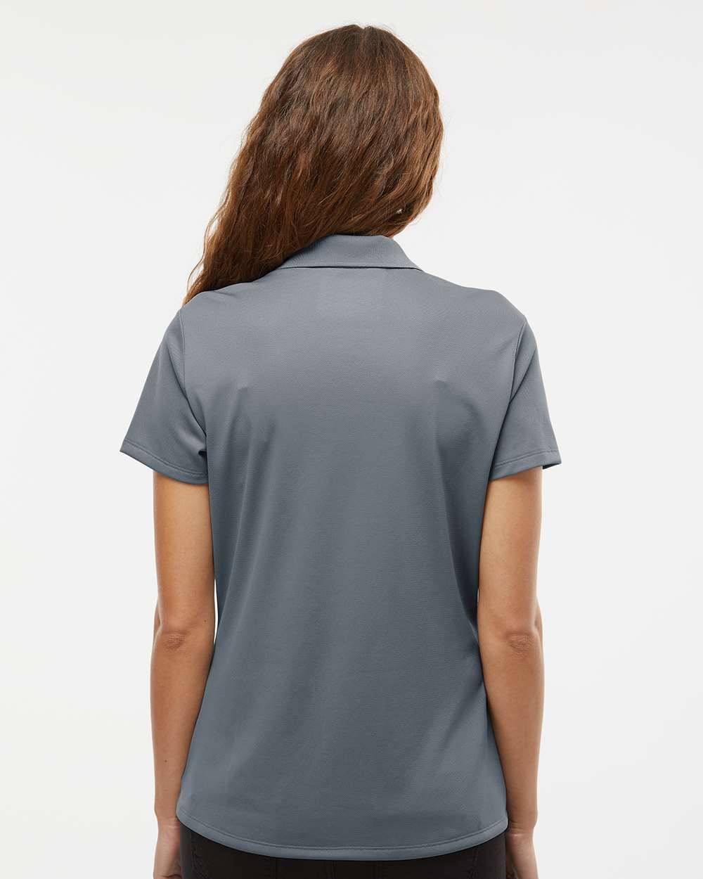 Women's Basic Sport Polo - OnModelBack - B08053112 - Onix