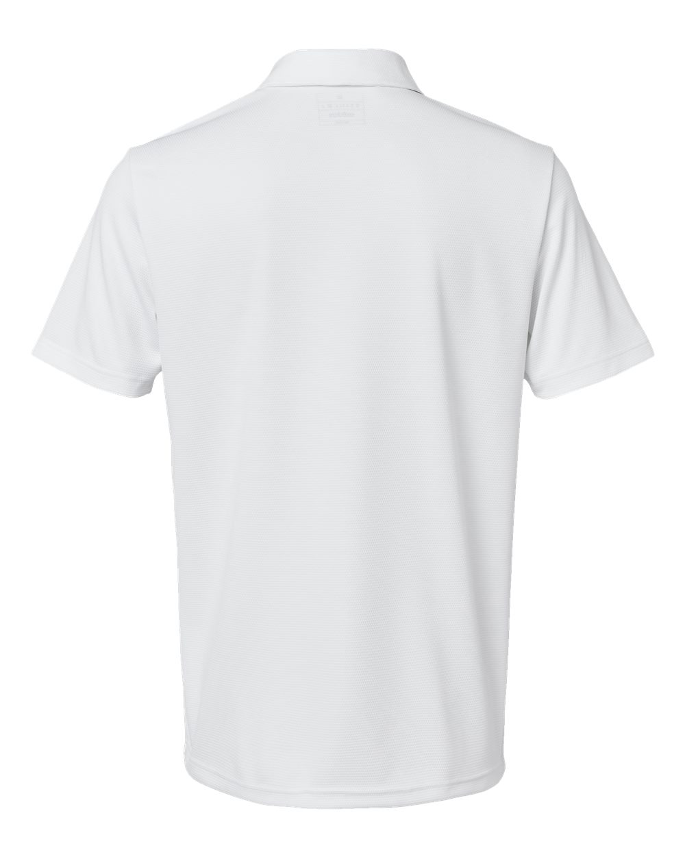 Men's Micro Pique Polo - Back - B08153003 - White