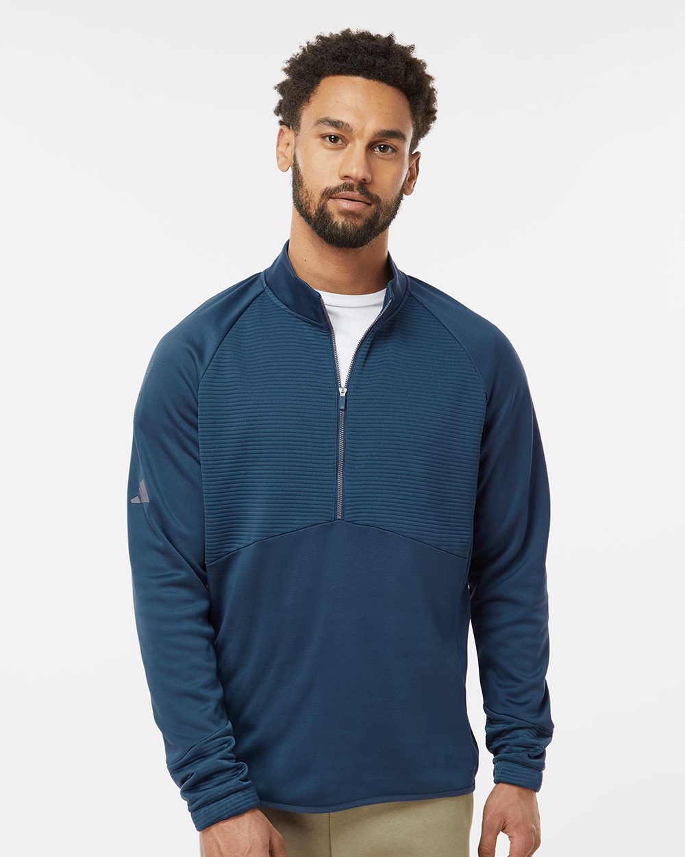 Men's Quarter-Zip Pullover - styleImage