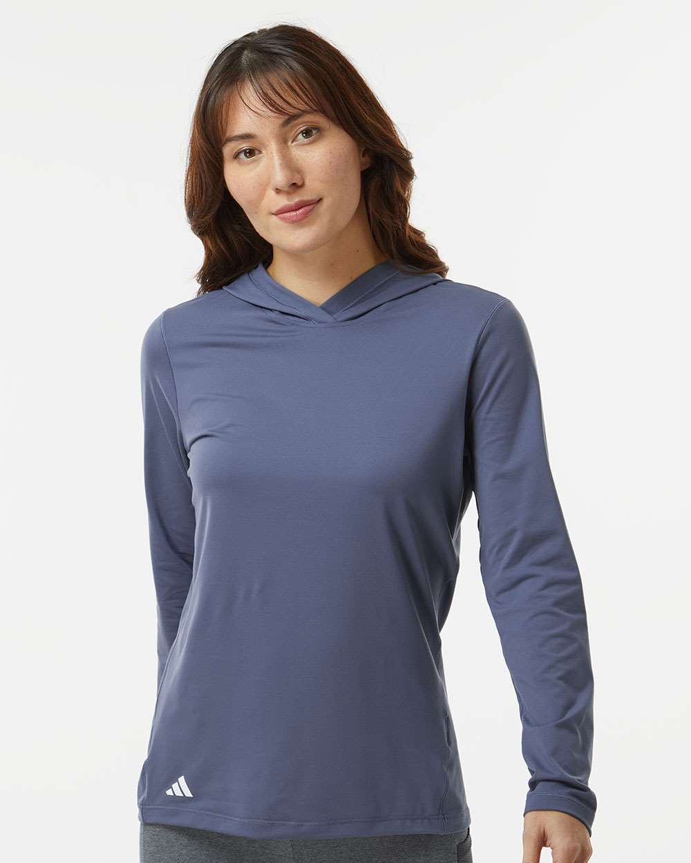 Women's Performance Hooded Pullover - OnModelFront - B56653752 - Preloved Ink