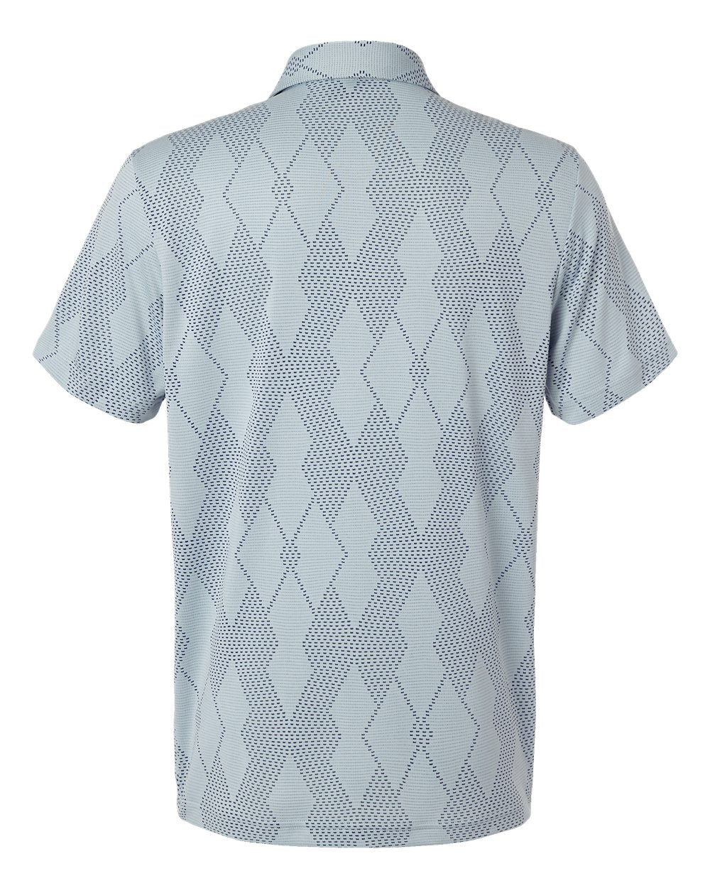 Men's Ultimate365 Textured Polo - Back - B11953253 - Wonder Blue
