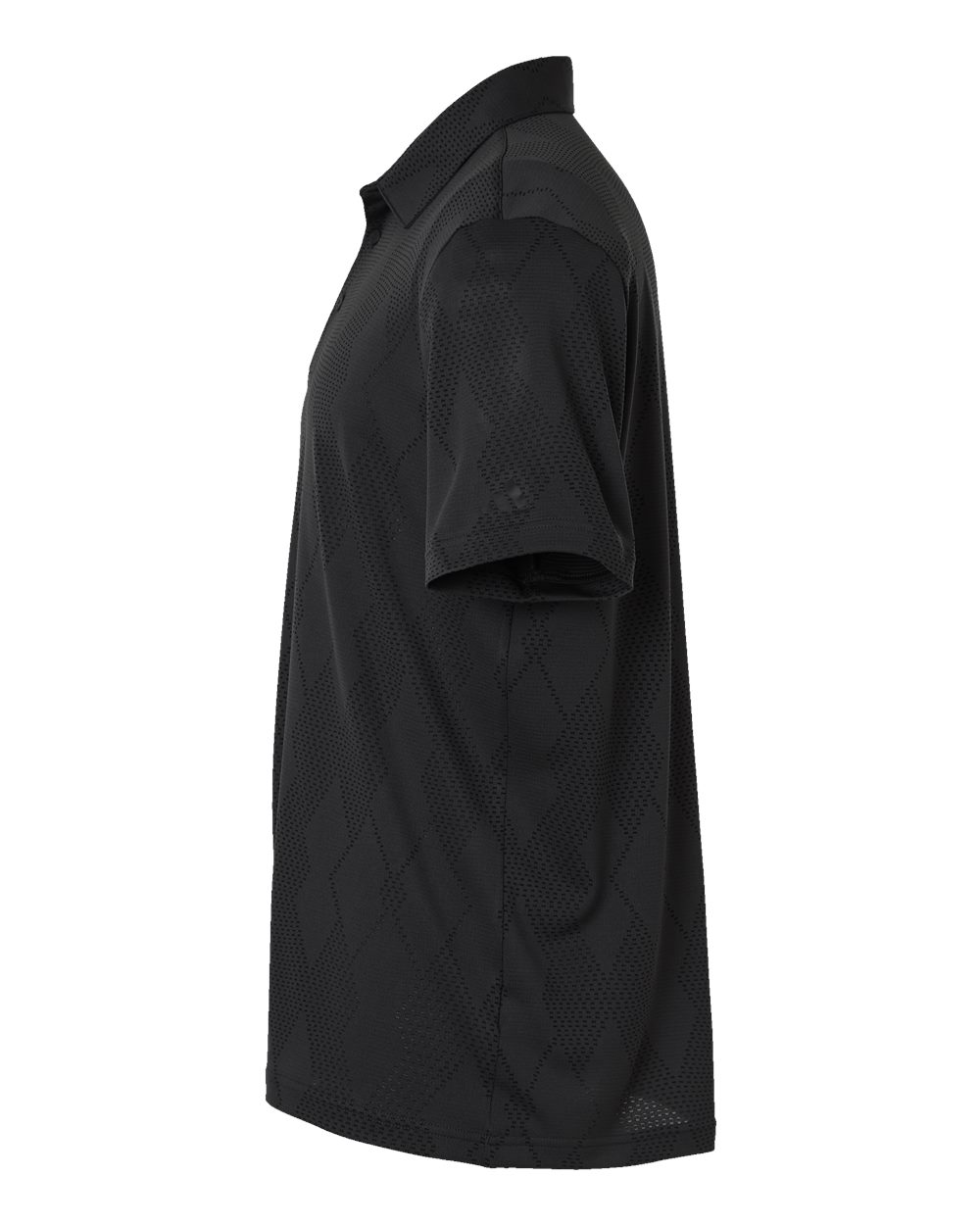 Men's Ultimate365 Textured Polo - DirectSide - B11953503 - Carbon Black
