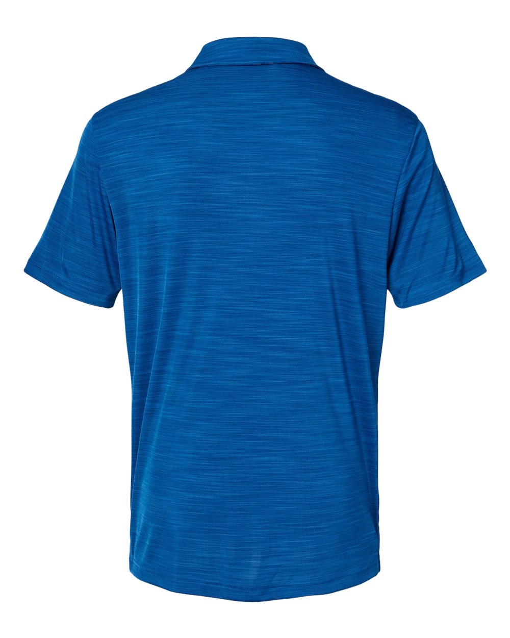 Men's Mélange Polo - Back - B00953753 - Collegiate Royal Melange
