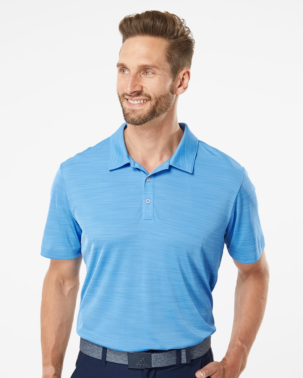 Men's Mélange Polo - styleImage