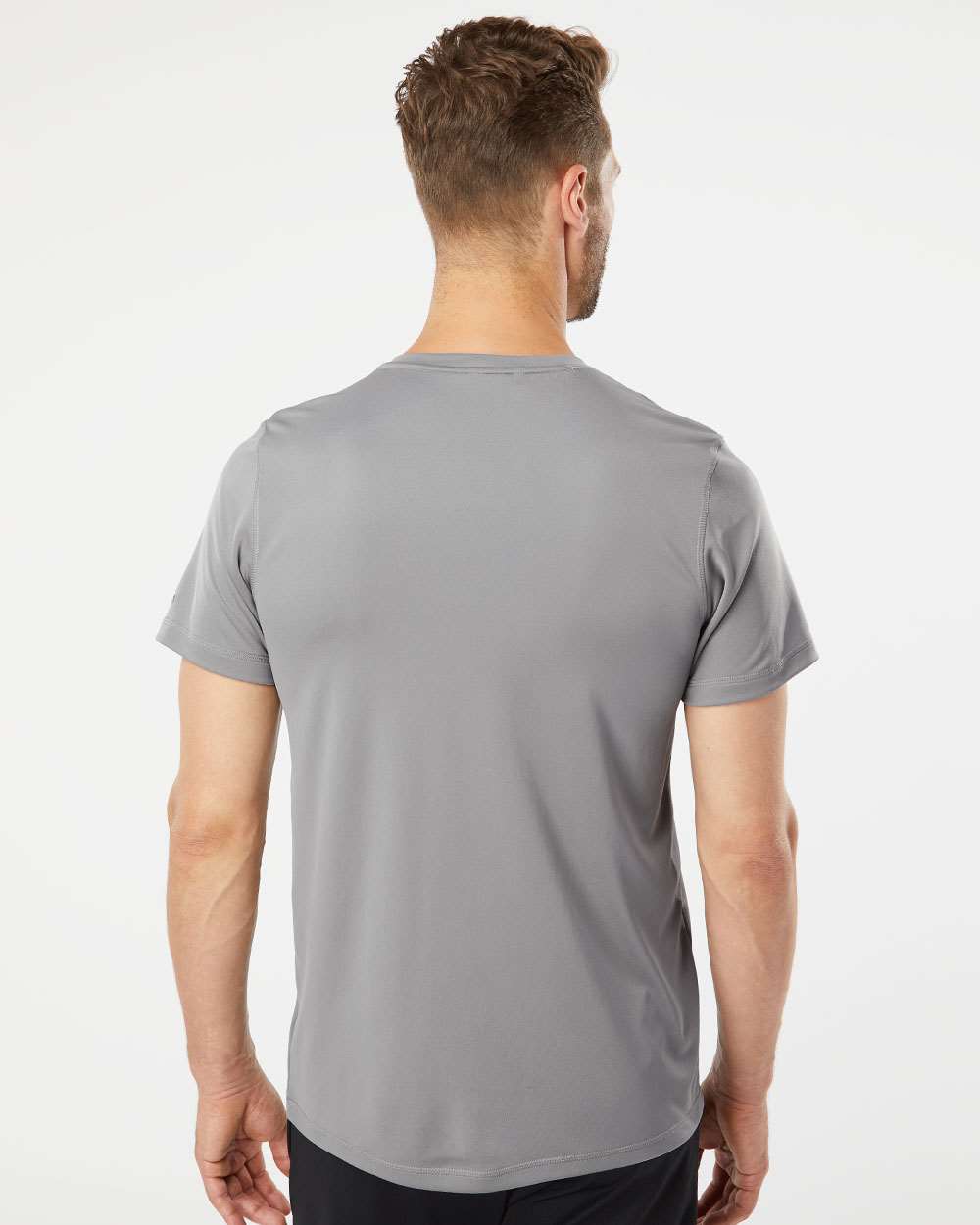 Men's Sport T-Shirt - OnModelBack - B02553583 - Grey Three