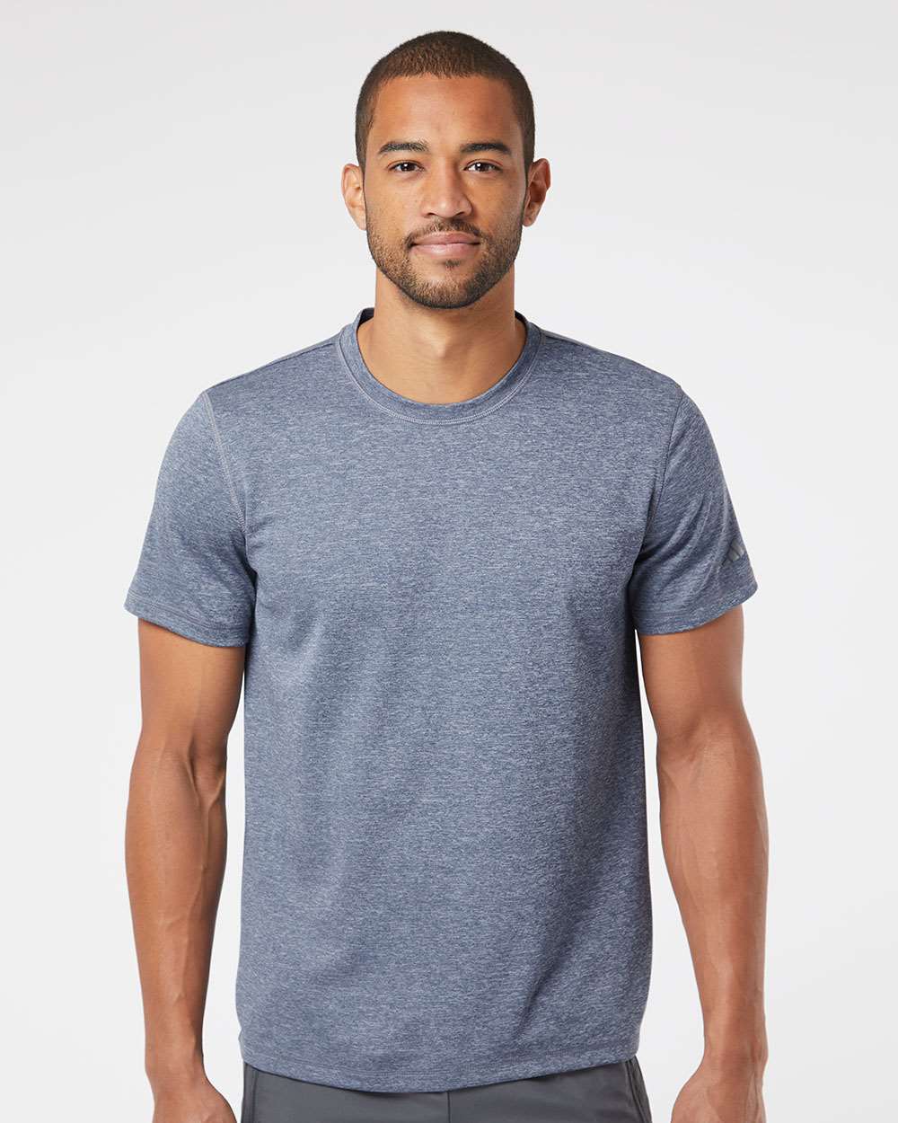 Men's Sport T-Shirt - OnModelFront - B02553593 - Collegiate Navy Heather