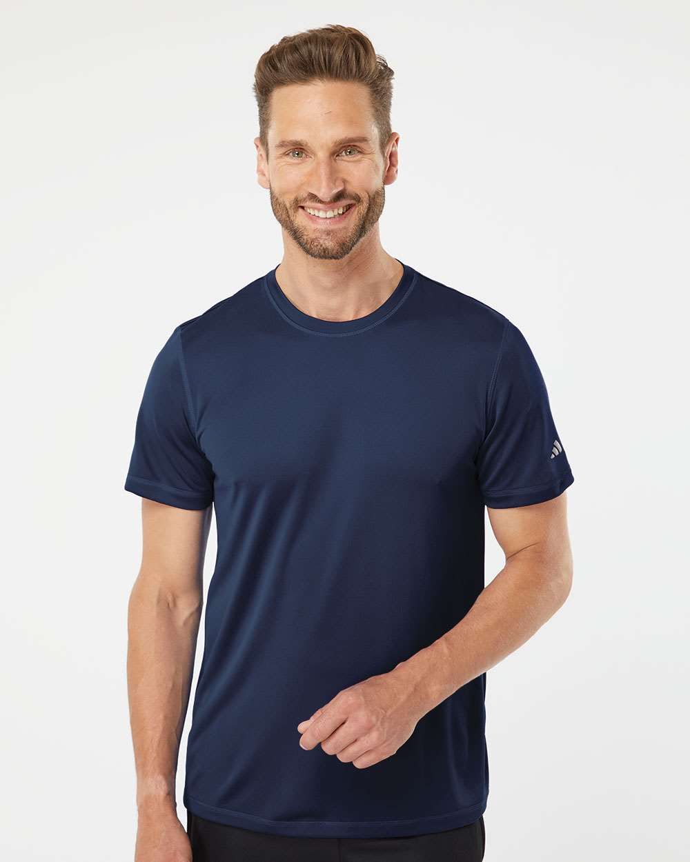 Men's Sport T-Shirt - OnModelFront - B02553658 - Collegiate Navy