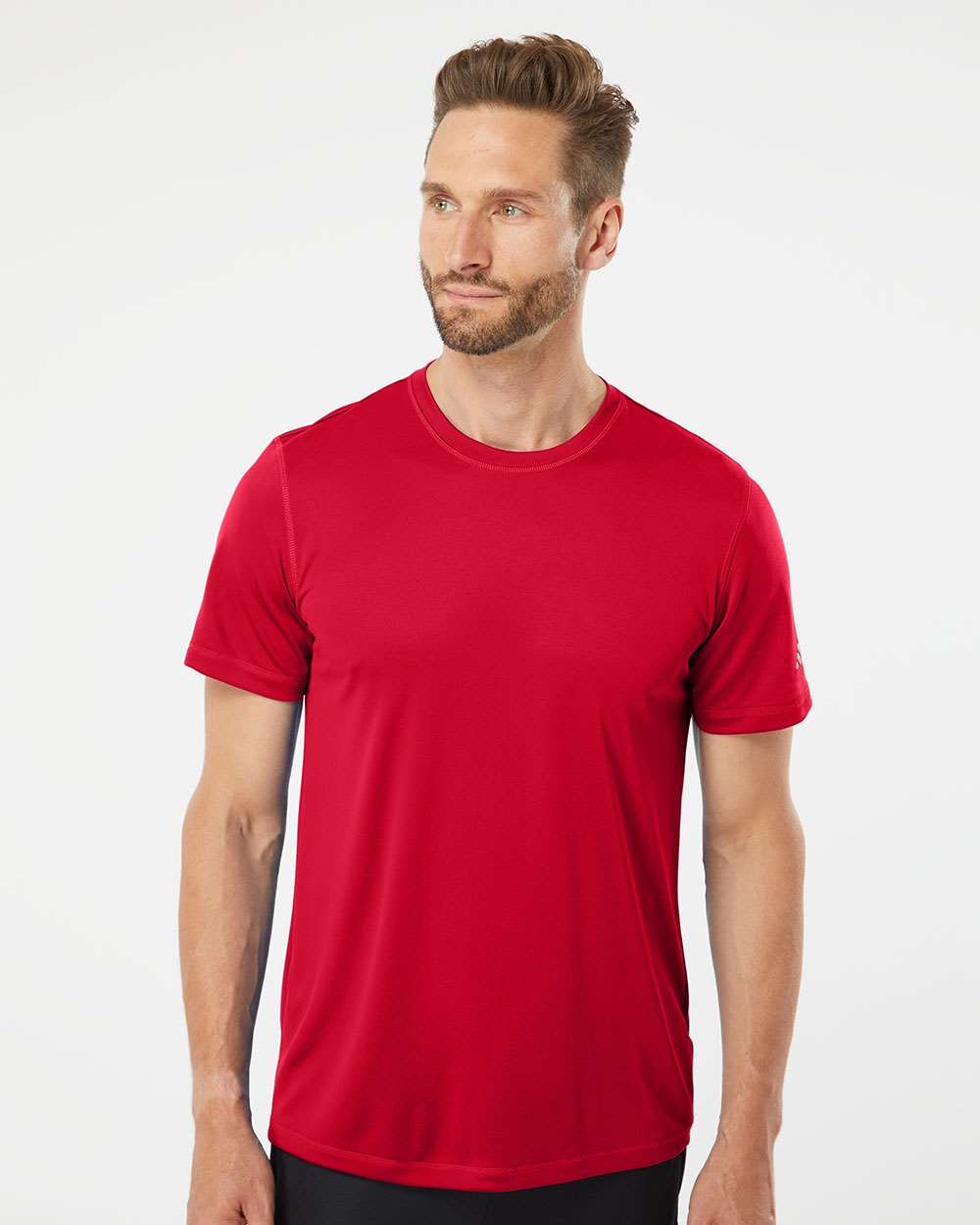 Men's Sport T-Shirt - OnModelFront - B02553703 - Power Red