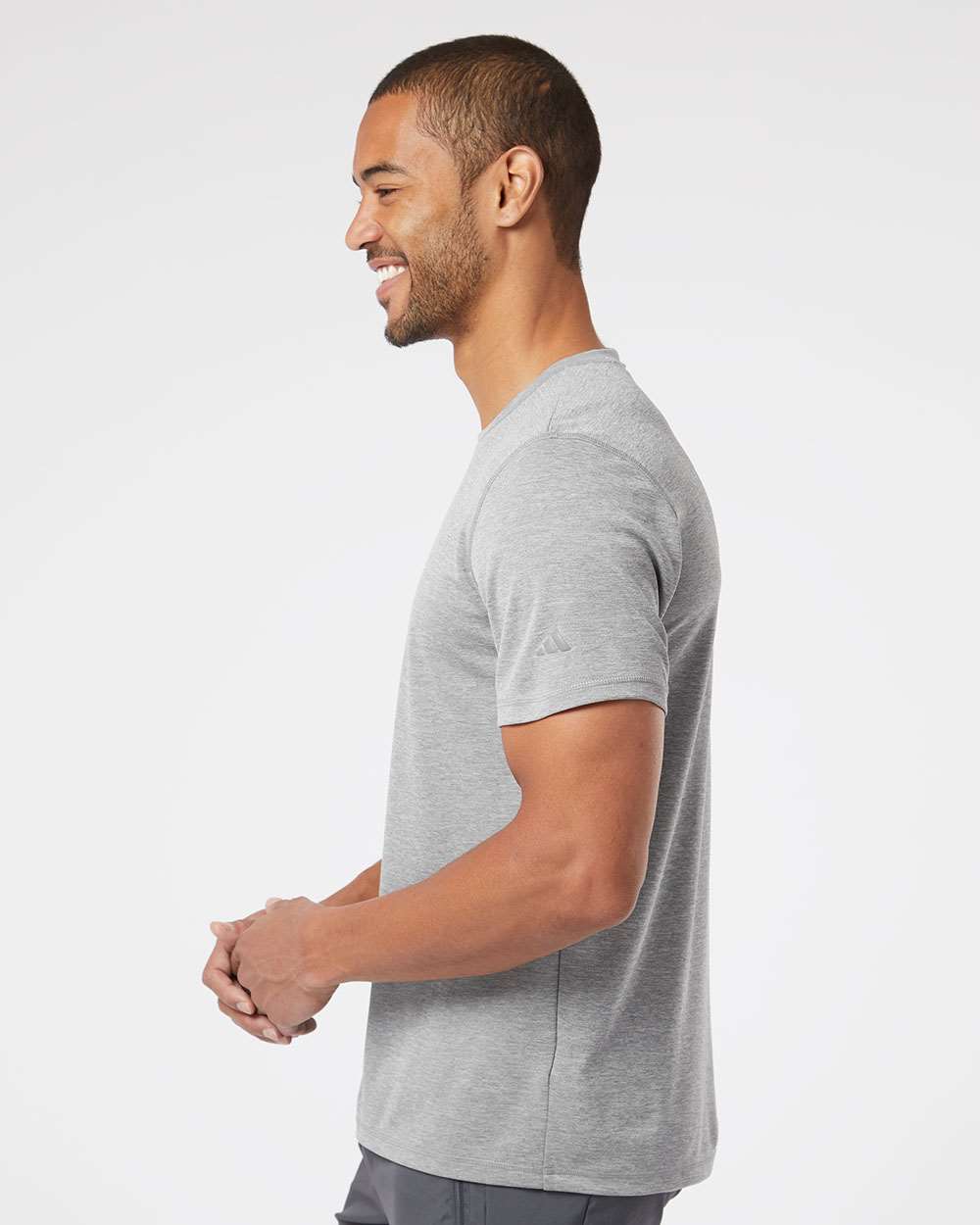 Men's Sport T-Shirt - OnModelSide - B02553083 - Grey Three Heather