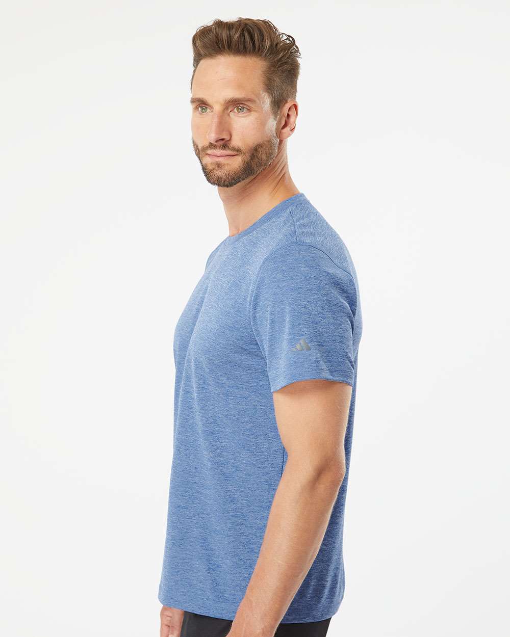 Men's Sport T-Shirt - OnModelSide - B02553113 - Collegiate Royal Heather