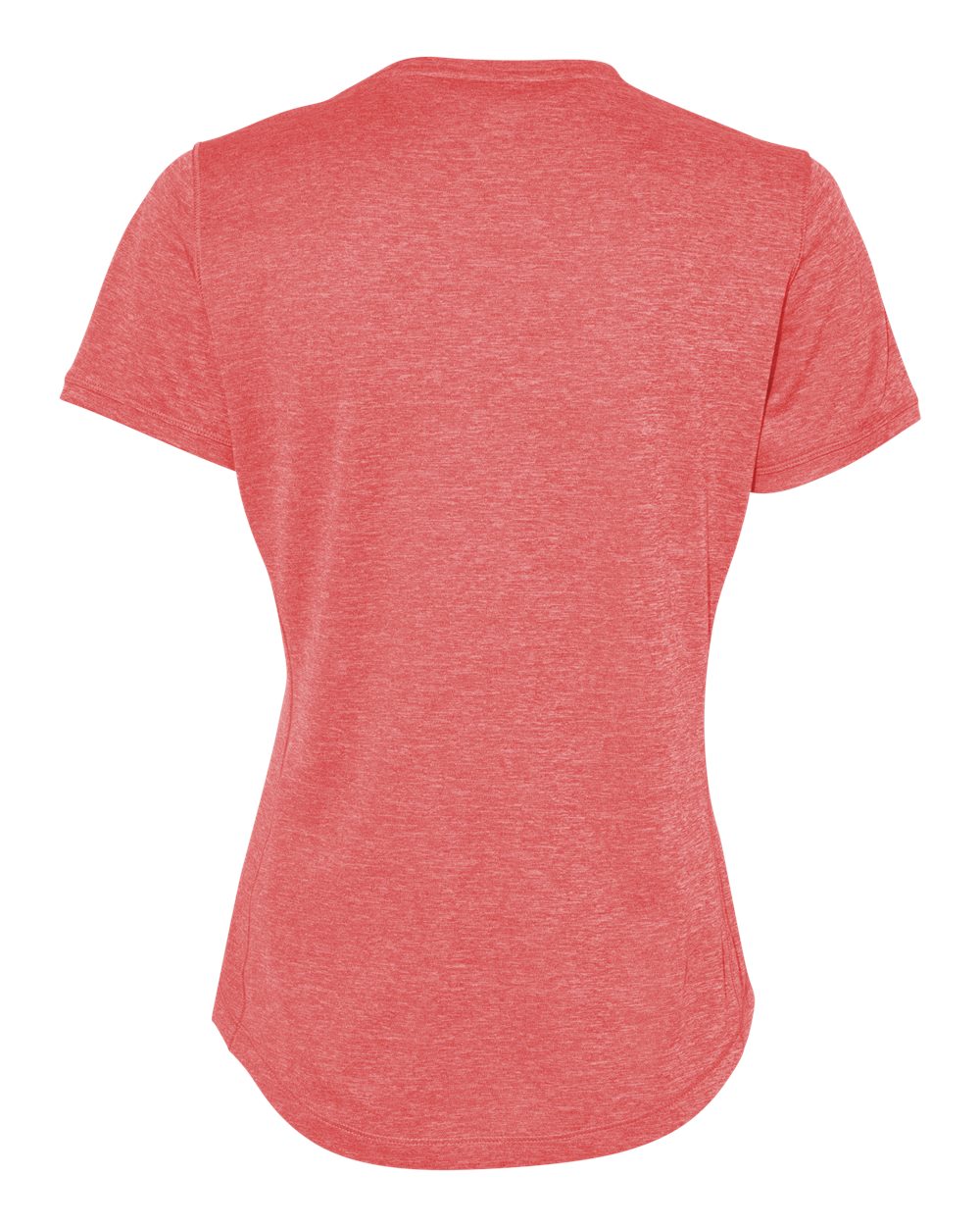 Women's Sport T-Shirt - Back - B02653713 - Power Red Heather