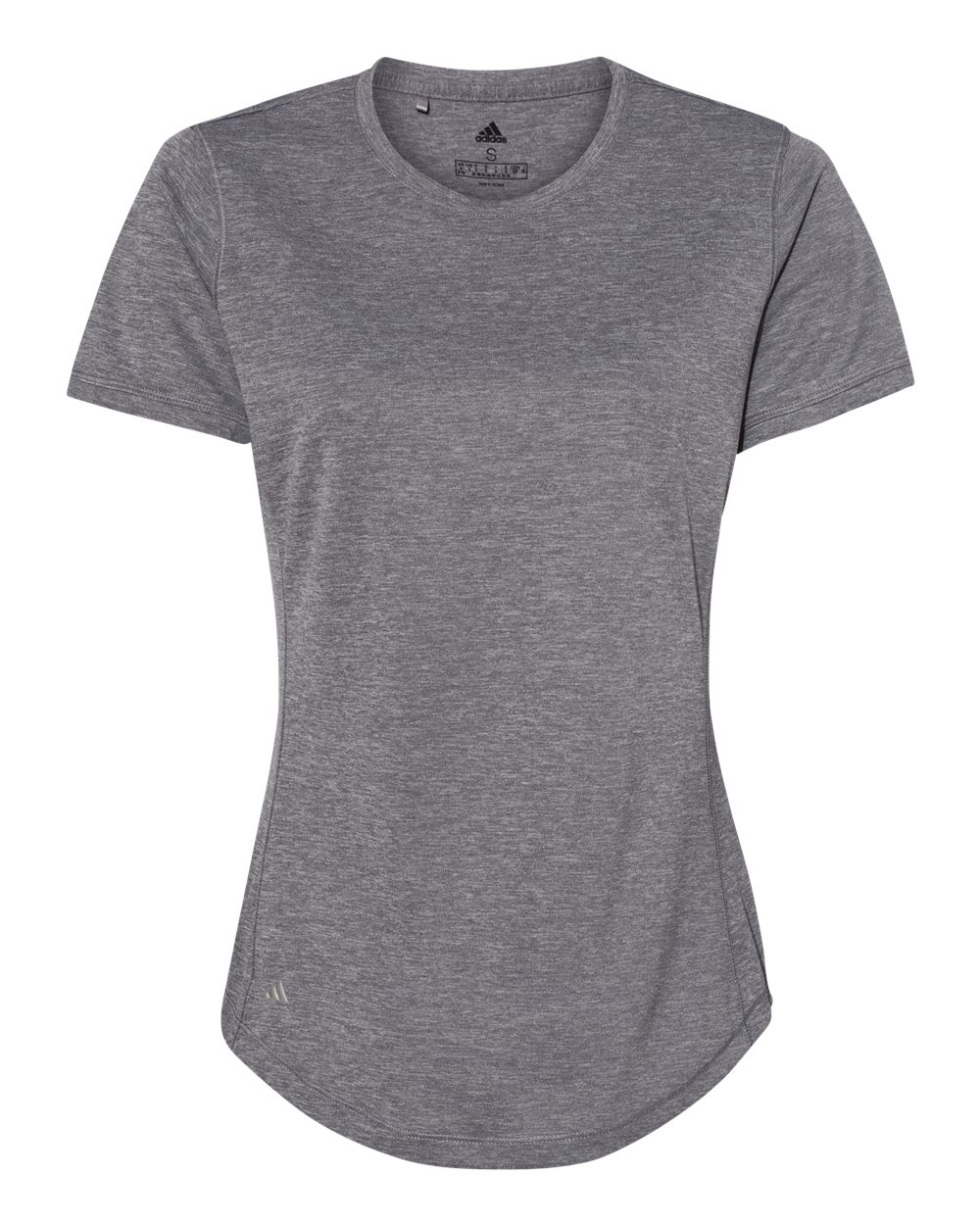 Women's Sport T-Shirt - Front - B02653103 - Black Heather