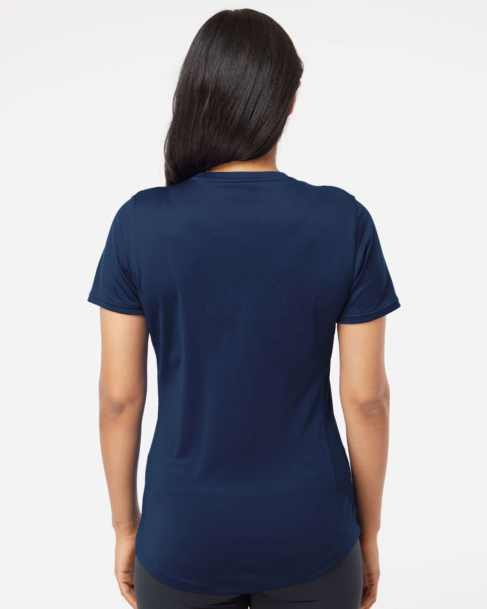Women's Sport T-Shirt - OnModelBack - B02653653 - Collegiate Navy
