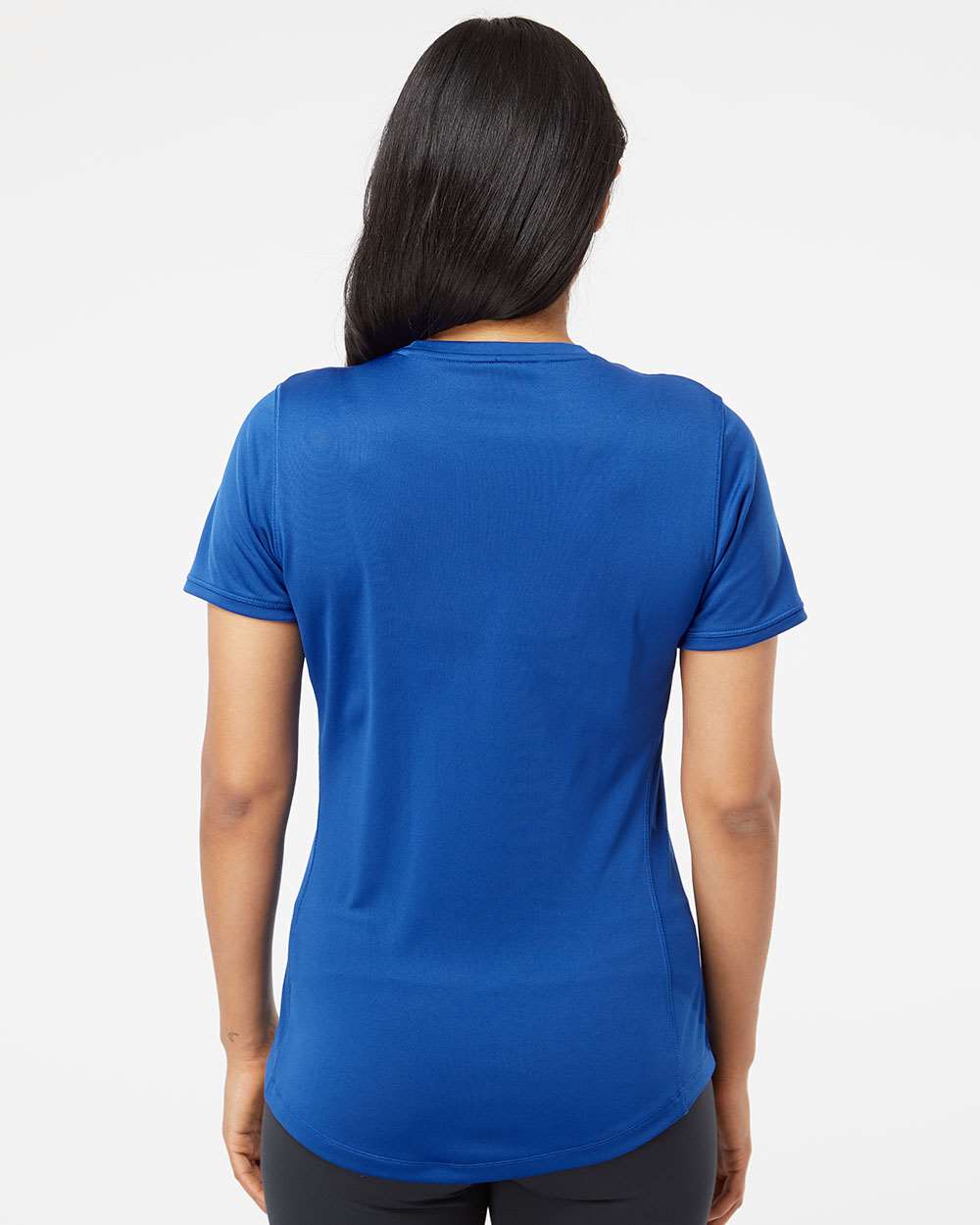 Women's Sport T-Shirt - OnModelBack - B02653753 - Collegiate Royal