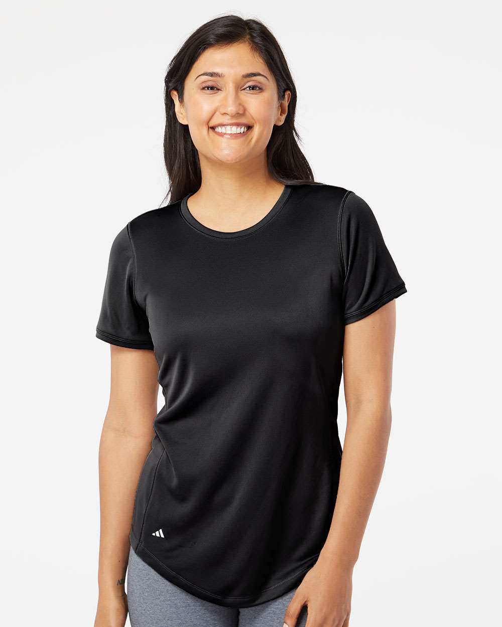 Women's Sport T-Shirt - OnModelFront - B02653503 - Black