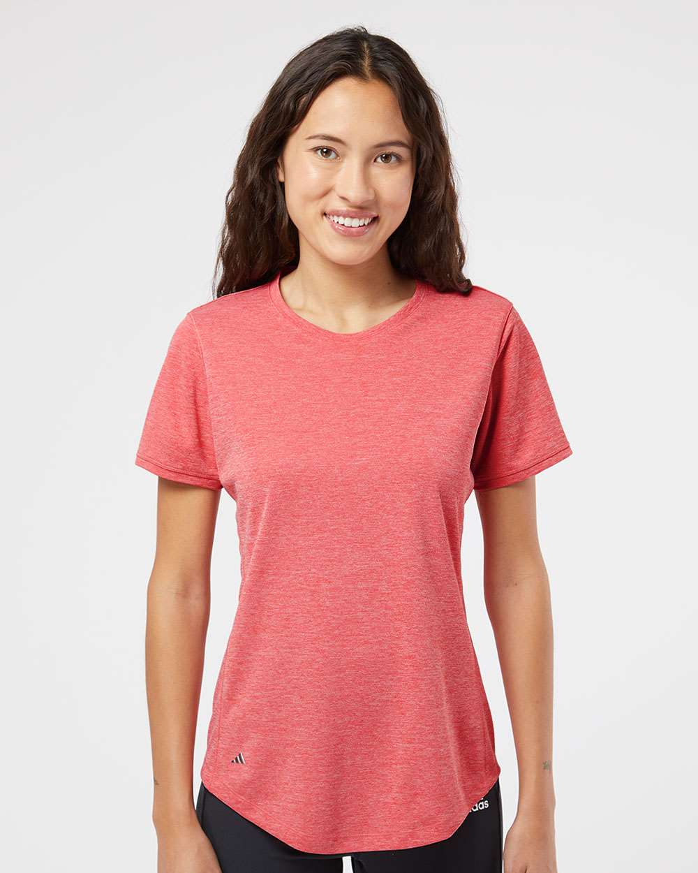 Women's Sport T-Shirt - OnModelFront - B02653713 - Power Red Heather