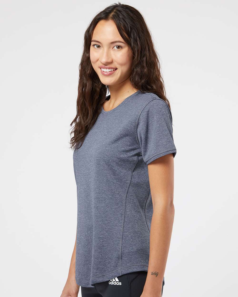Women's Sport T-Shirt - OnModelSide - B02653593 - Collegiate Navy Heather
