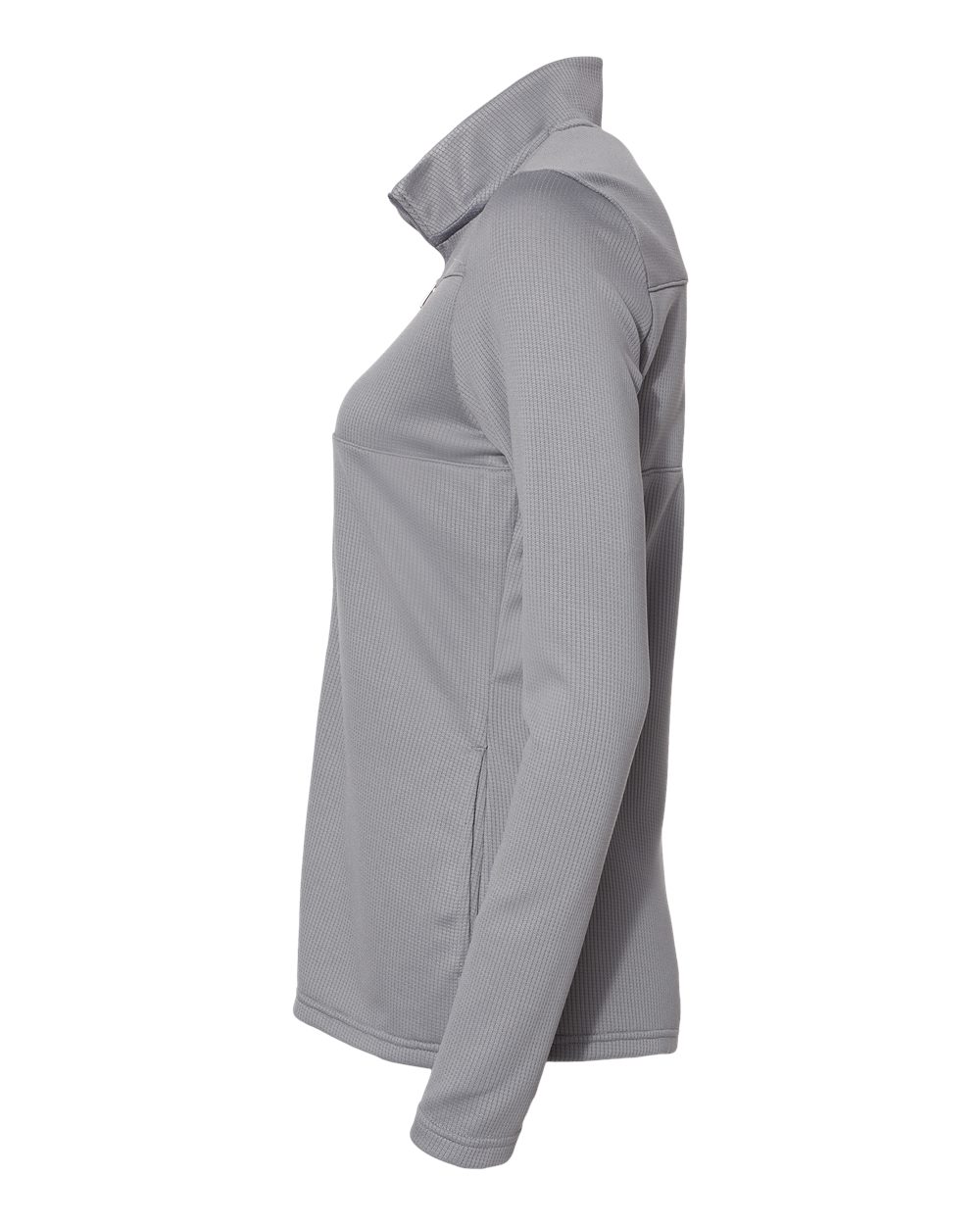 Women's 3-Stripes Double Knit Full-Zip - DirectSide - B03653353 - Grey Three/ White