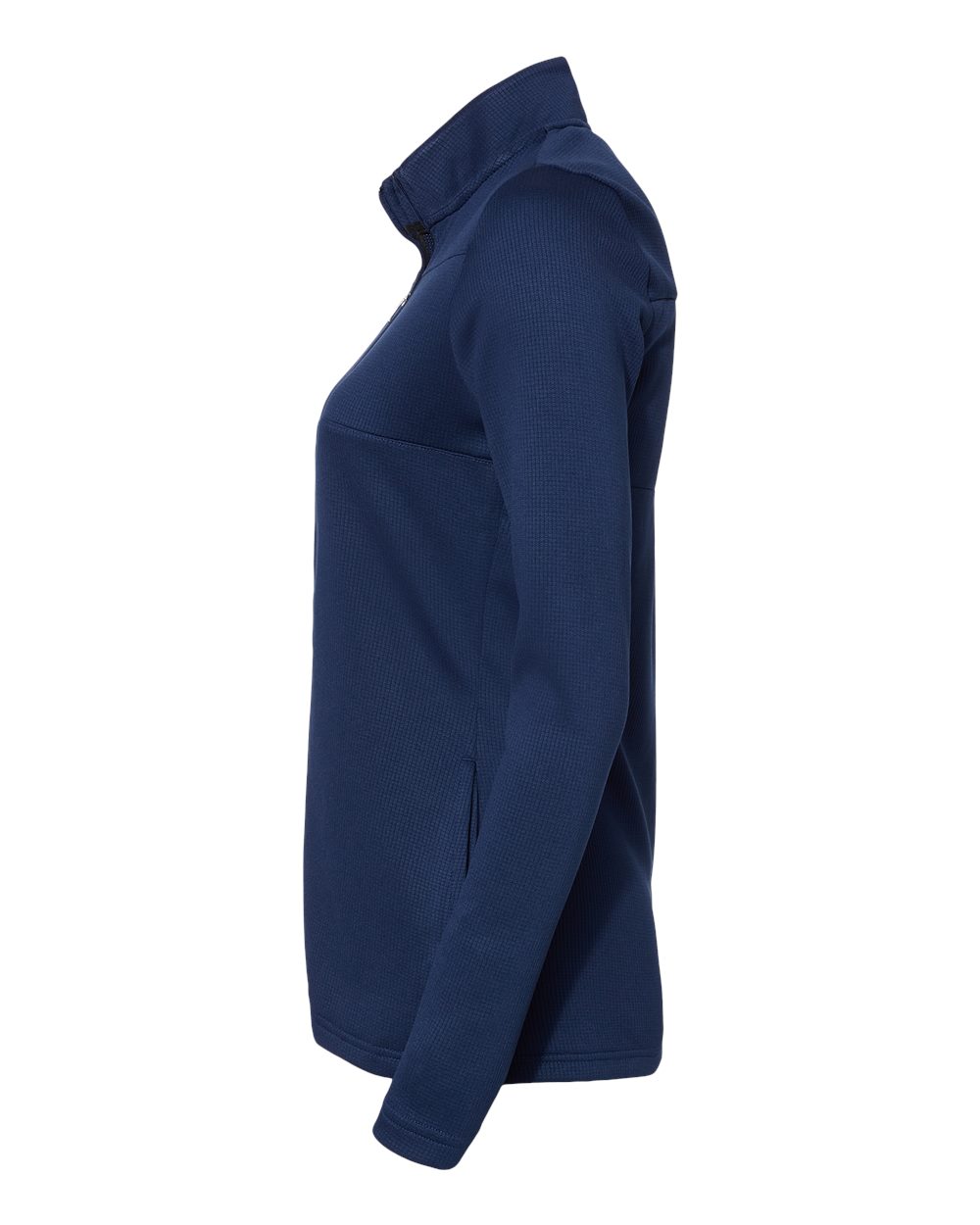 Women's 3-Stripes Double Knit Full-Zip - DirectSide - B03653653 - Team Navy Blue/ Grey Two