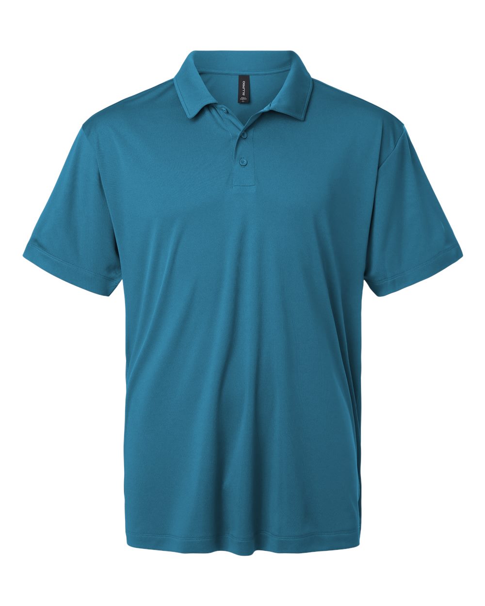 Men's Pro-Lock Performance Polo - Front - B00196142 - Pacific Blue