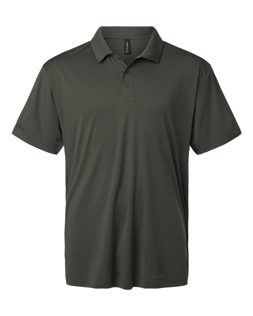 Men's Pro-Lock Performance Polo - Front - B00196152 - Smoke
