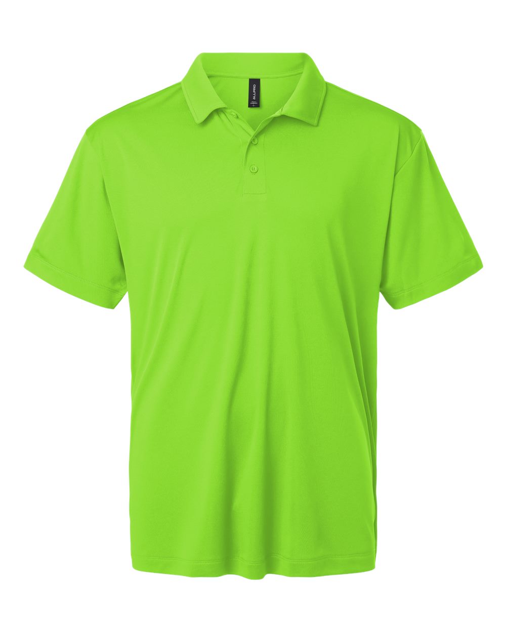 Men's Pro-Lock Performance Polo - Front - B00196172 - Lime